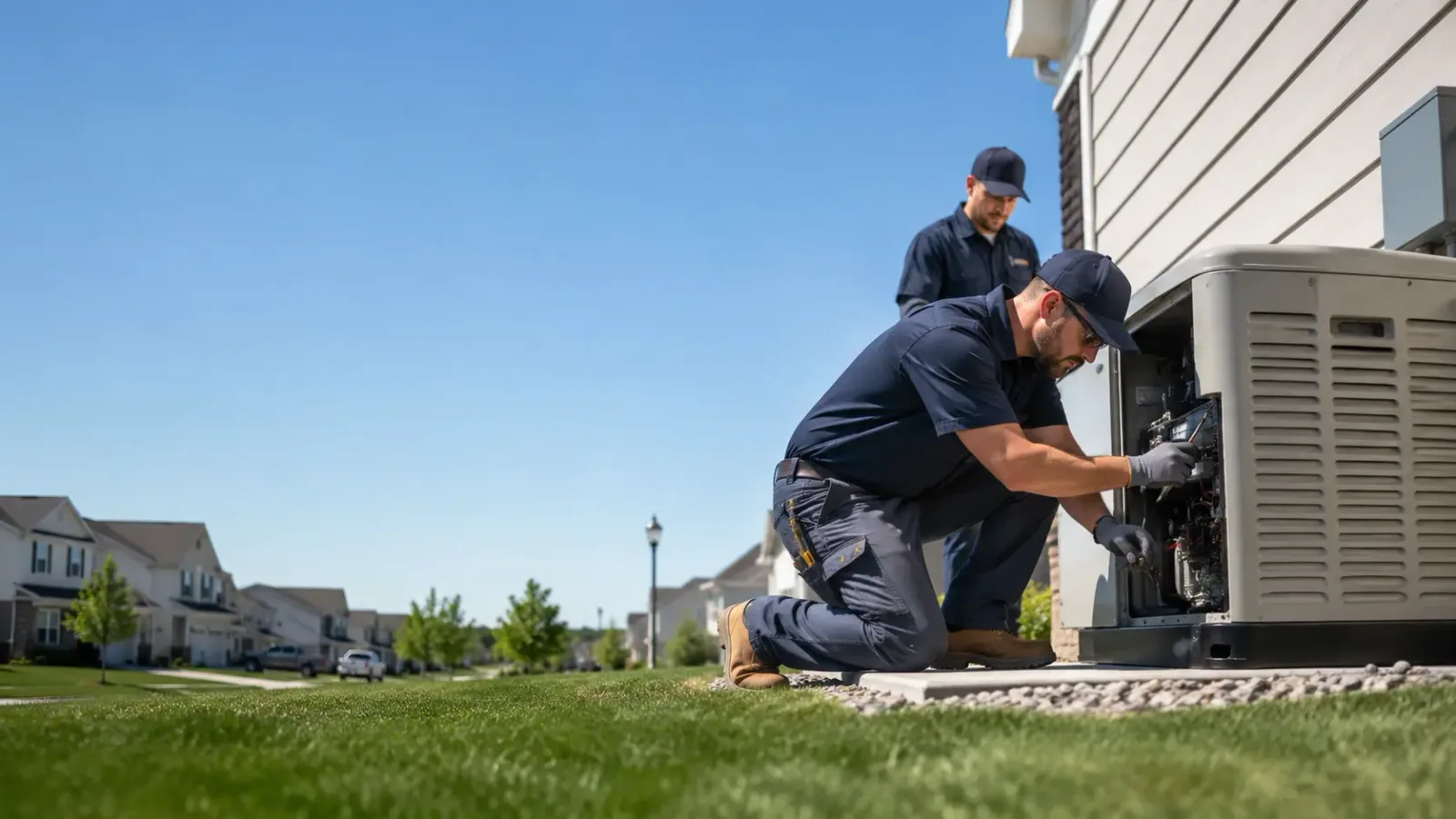 Generator Installation in Bartelso, IL